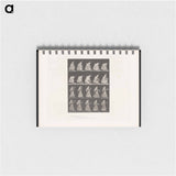 アートメモ帳-Woman with Basket and Parasol
 - エドワード マイブリッジ Memo.