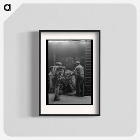 アートポスター-Unloading Cotton
 - ラッセル リー Poster.