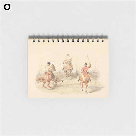 アートメモ帳-Riders Taking a Fence
 - イェール大学アートギャラリー Memo.