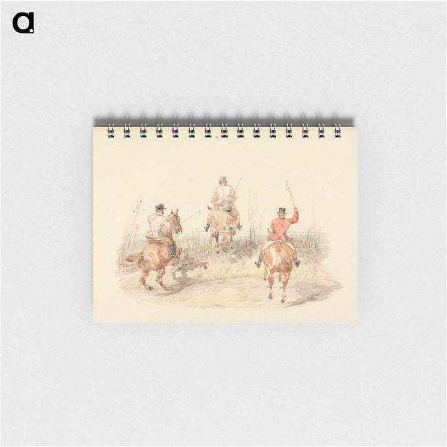 アートメモ帳-Riders Taking a Fence
 - イェール大学アートギャラリー Memo.