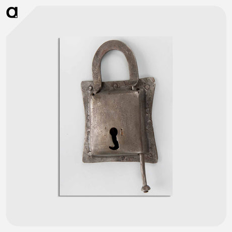 アートポストカード-Padlock
 - バーンズ・コレクション Postcard.