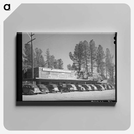 アートパネル-Dip Needle, Winton, Minnesota
 - ラッセル リー Canvas.