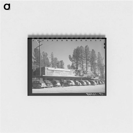 アートメモ帳-Dip Needle, Winton, Minnesota
 - ラッセル リー Memo.