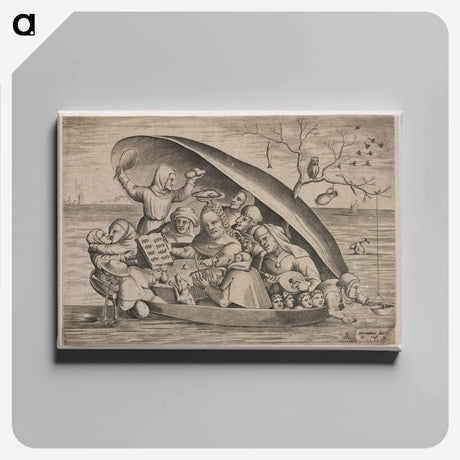 アートパネル-The Shell Floating on the Water
 - セントルイス美術館 Canvas.