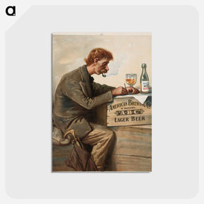アートポストカード-The Philosopher
 - ボストン公共図書館 Postcard.