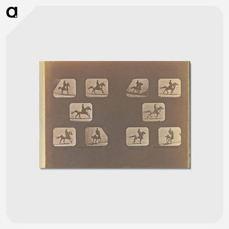 アートポストカード-Running
 - エドワード マイブリッジ Postcard.