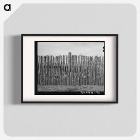アートポスター-Kimble County Ranch Fence
 - ラッセル リー Poster.