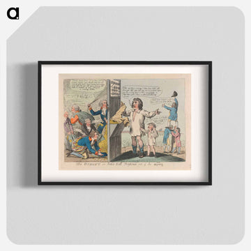 The Budget or John Bull Frightened Out of His (Money) Wits
 - イェール大学アートギャラリー Poster.