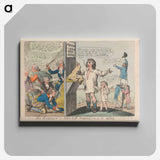 アートパネル-The Budget or John Bull Frightened Out of His (Money) Wits
 - イェール大学アートギャラリー Canvas.