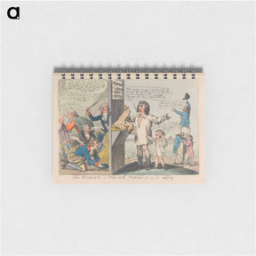 アートメモ帳-The Budget or John Bull Frightened Out of His (Money) Wits
 - イェール大学アートギャラリー Memo.