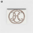 アートメモ帳-Decorative Emblem
 - バーンズ・コレクション Memo.