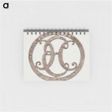 アートメモ帳-Decorative Emblem
 - バーンズ・コレクション Memo.