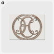 アートポストカード-Decorative Emblem
 - バーンズ・コレクション Postcard.
