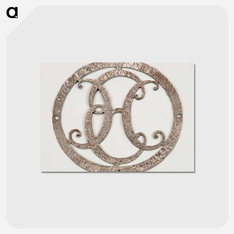 アートポストカード-Decorative Emblem
 - バーンズ・コレクション Postcard.