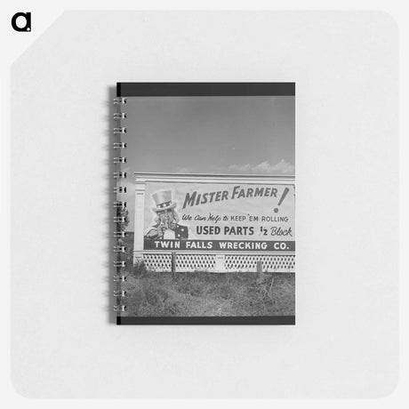アートメモ帳-Powdered Milk Barrels
 - ラッセル リー Memo.