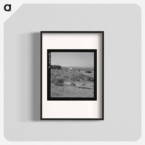 アートポスター-Untitled photo, possibly related to: The Dazey farm and home. Homedale district, Malheur County, Oregon - ドロテア ラング Poster.
