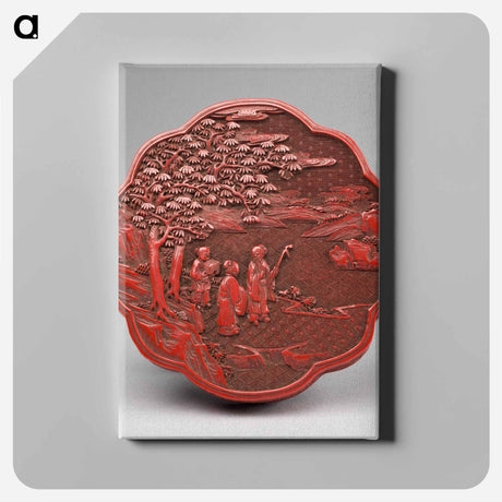 アートパネル-Scholars under Paulownia
 - セントルイス美術館 Canvas.