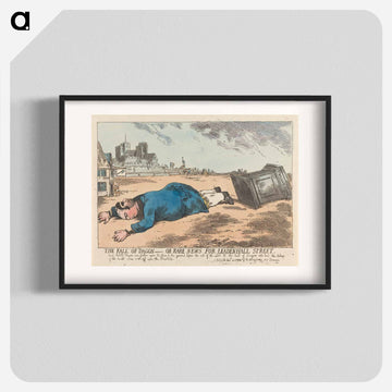 The Fall of Dagon - or Rare News for Leaden-Hall Street
 - イェール大学アートギャラリー Poster.