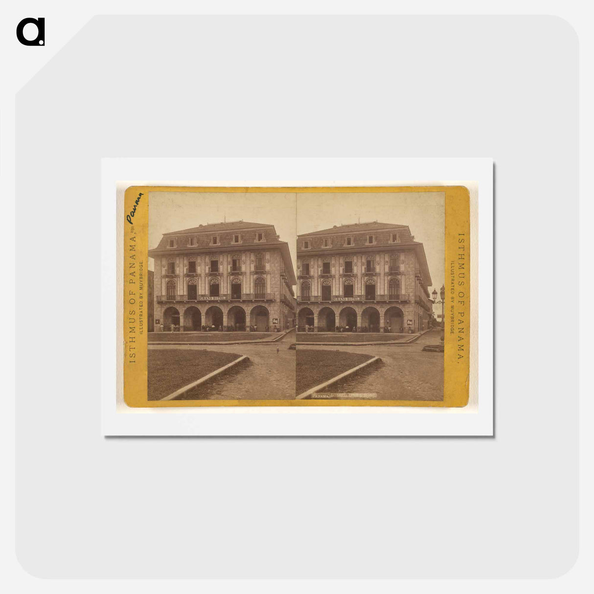 アートポストカード-Grand Hotel, Panama
 - エドワード マイブリッジ Postcard.