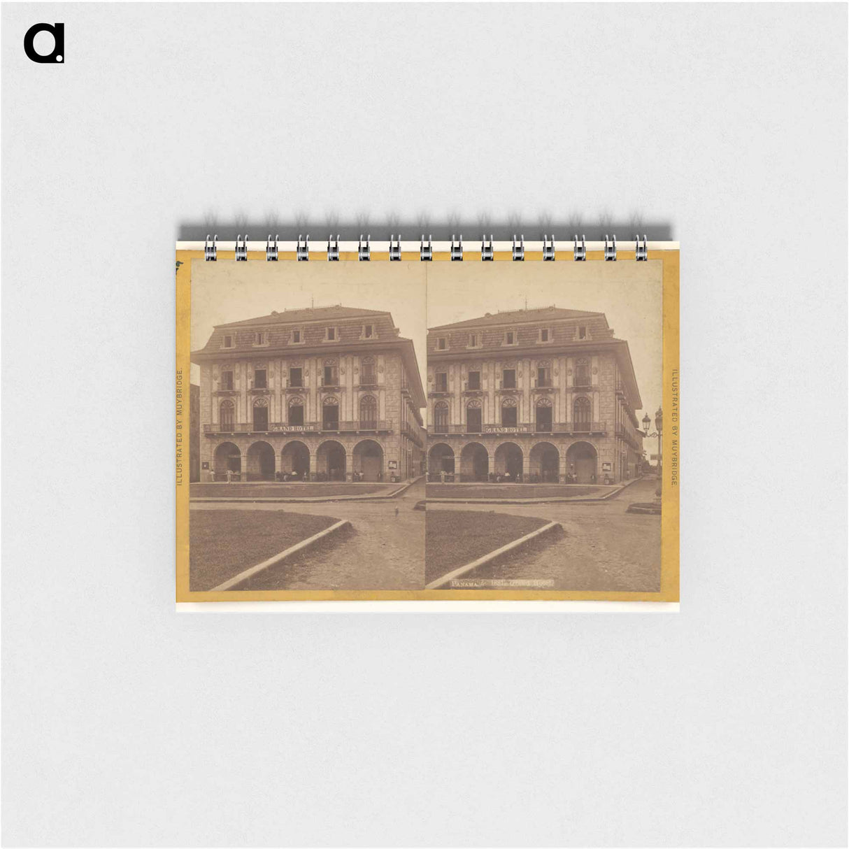 アートメモ帳-Grand Hotel, Panama
 - エドワード マイブリッジ Memo.