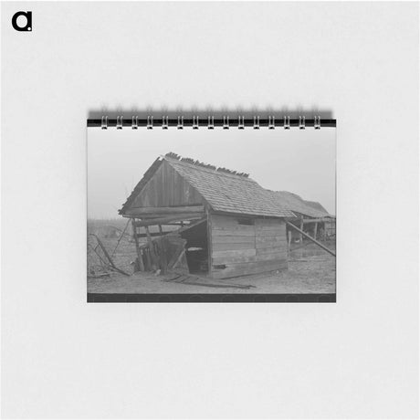 アートメモ帳-Timbering at Anaconda Copper Mine
 - ラッセル リー Memo.