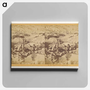 アートパネル-The Heathen Chinee Panning Out
 - エドワード マイブリッジ Canvas.
