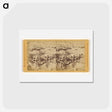 アートポストカード-The Heathen Chinee Panning Out
 - エドワード マイブリッジ Postcard.