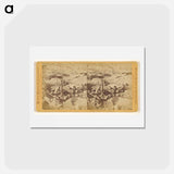 アートポストカード-The Heathen Chinee Panning Out
 - エドワード マイブリッジ Postcard.