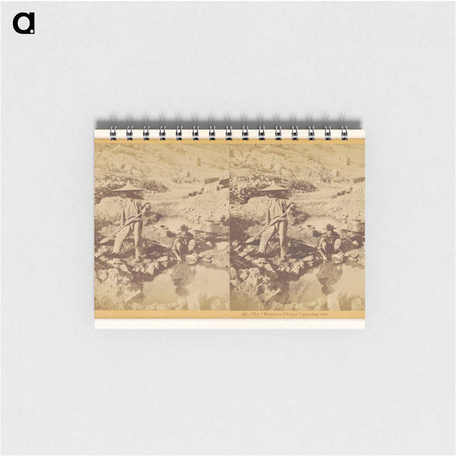 アートメモ帳-The Heathen Chinee Panning Out
 - エドワード マイブリッジ Memo.