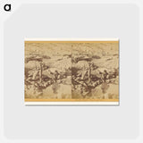 アートポストカード-The Heathen Chinee Panning Out
 - エドワード マイブリッジ Postcard.