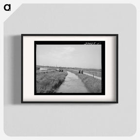 アートポスター-Irrigation Ditch, Canyon County
 - ラッセル リー Poster.