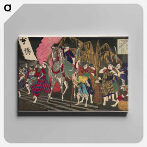 アートパネル-Violent Conduct of Women and Children in Kagoshima
 - セントルイス美術館 Canvas.