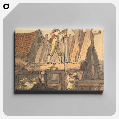 アートパネル-Sawed into Planks
 - イェール大学アートギャラリー Canvas.