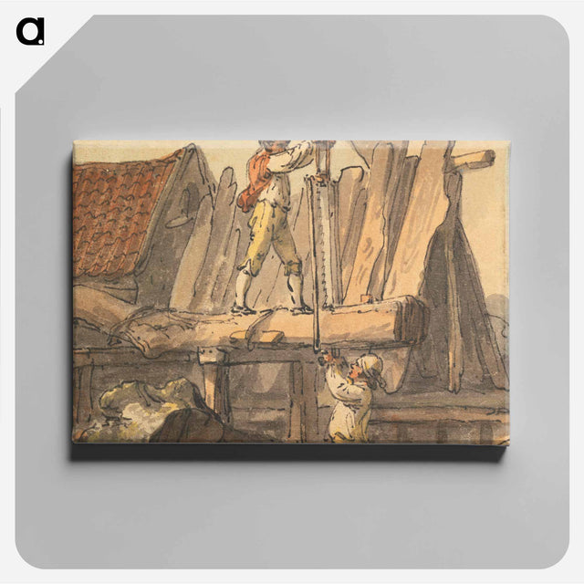アートパネル-Sawed into Planks
 - イェール大学アートギャラリー Canvas.