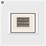 アートポストカード-Woman Pouring Water
 - エドワード マイブリッジ Postcard.