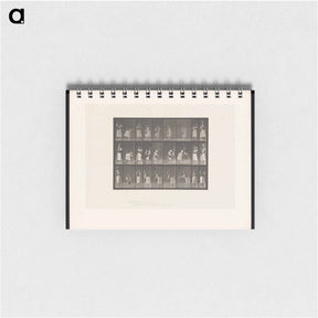 アートメモ帳-Woman Pouring Water
 - エドワード マイブリッジ Memo.