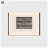 アートポストカード-Woman Pouring Water
 - エドワード マイブリッジ Postcard.