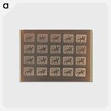 アートポストカード-Irregular Gait
 - エドワード マイブリッジ Postcard.
