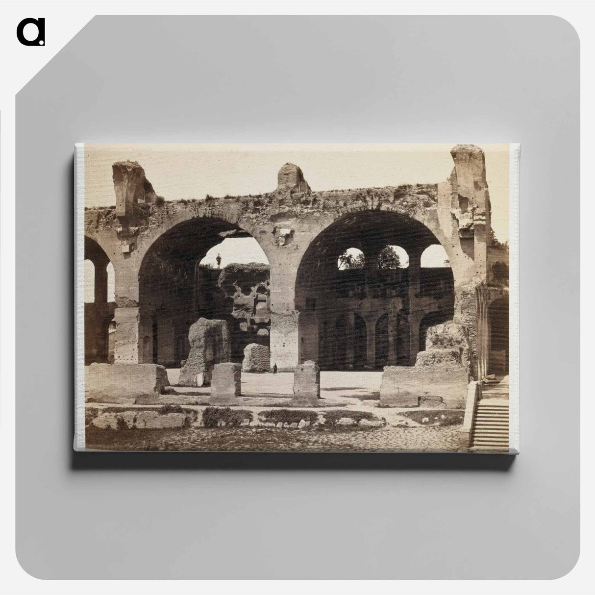 アートパネル-Basilica of Maxentius
 - セントルイス美術館 Canvas.