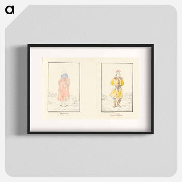 Paysanne des environs de Cracouie; Costume des environs de Cracouie
 - イェール大学アートギャラリー Poster.