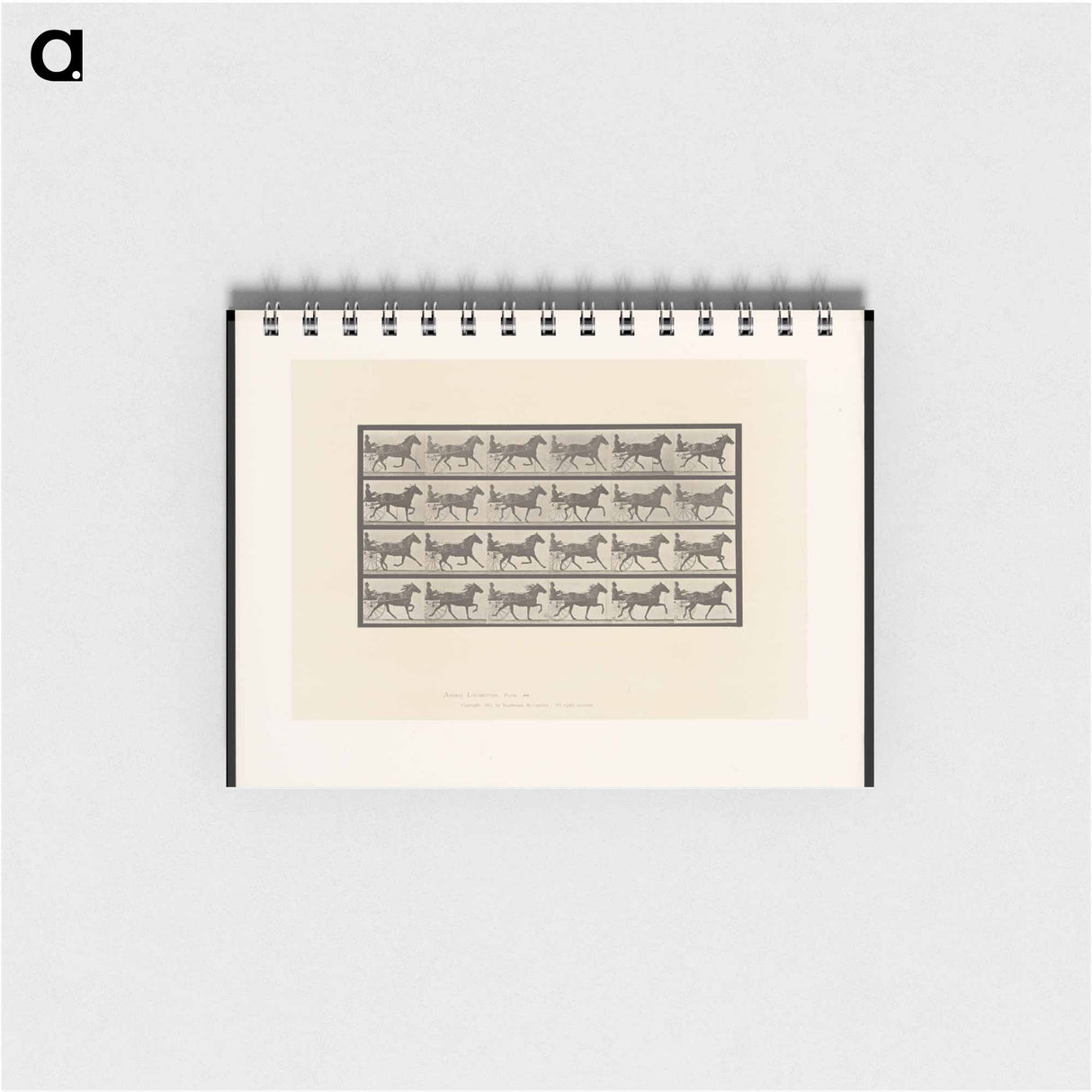 アートメモ帳-Sulky Driver
 - エドワード マイブリッジ Memo.