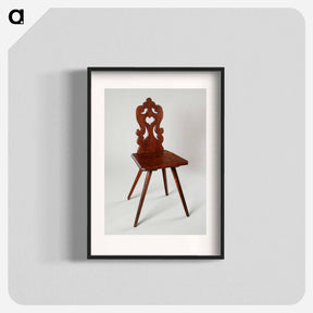 アートポスター-Scabello Side Chair
 - バーンズ・コレクション Poster.