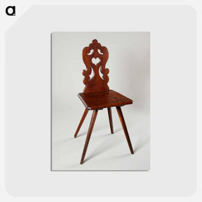 アートポストカード-Scabello Side Chair
 - バーンズ・コレクション Postcard.