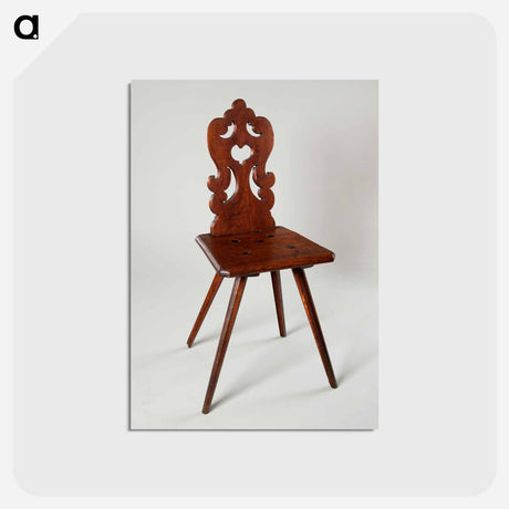 アートポストカード-Scabello Side Chair
 - バーンズ・コレクション Postcard.