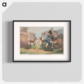アートポスター-The Bedfordshire Farmer unloading his - Presents!
 - イェール大学アートギャラリー Poster.