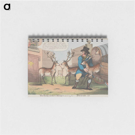 アートメモ帳-The Bedfordshire Farmer unloading his - Presents!
 - イェール大学アートギャラリー Memo.