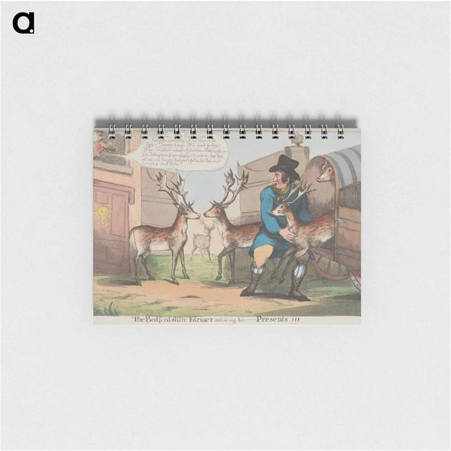 アートメモ帳-The Bedfordshire Farmer unloading his - Presents!
 - イェール大学アートギャラリー Memo.