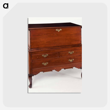 アートポストカード-Chest on Chest with Drawers
 - バーンズ・コレクション Postcard.