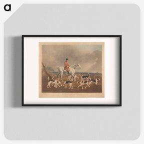 アートポスター-Fox Hunting: The Earl of Darlington and His Fox Hounds
 - イェール大学アートギャラリー Poster.