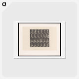 アートポストカード-Water Pour
 - エドワード マイブリッジ Postcard.